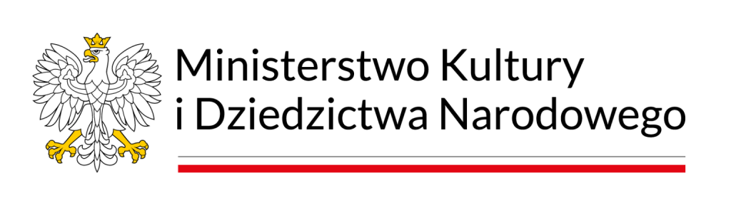 logo z orłem białym Ministerstwa Kultury i Dziedzictwa Narodowego